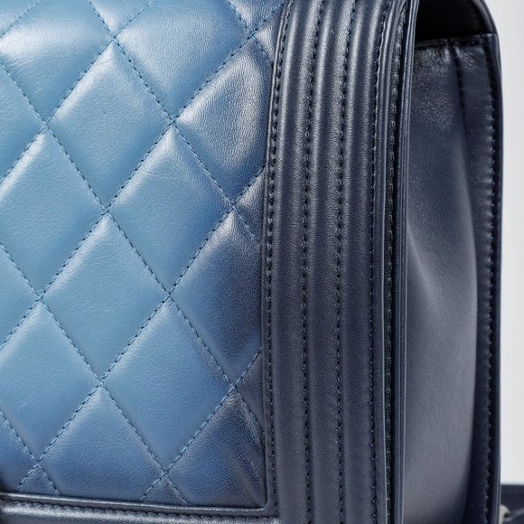 Chanel Ombre Faded Quilted Medium Boy Bag - Picture 6 of 13
